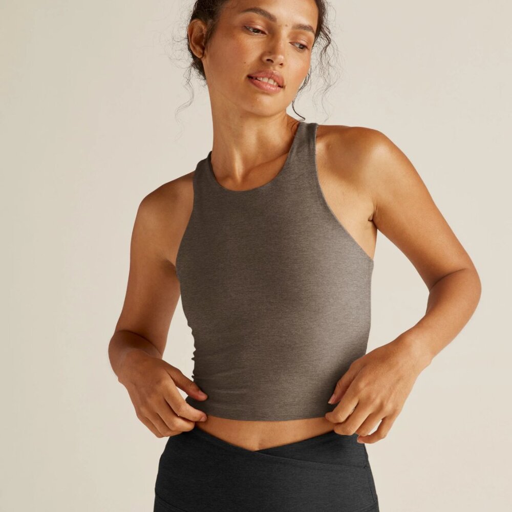 Spacedye Refocus Cropped Tank - Picture 2 of 3